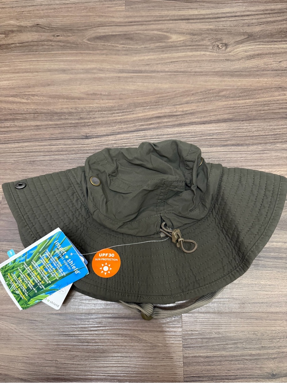 NWT white sierra bug free insect shield women sz S brim hat sun garden